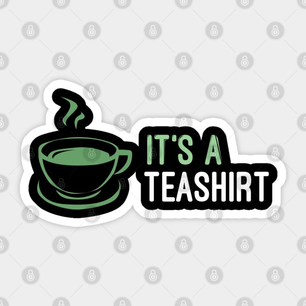 Tea Bag Flavorful Cup Brew Tea2Go Gift Wordplay Sticker by Schimmi